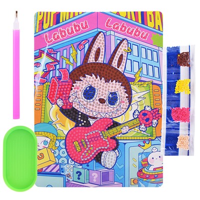 Алмазная мозаика "Зубастик" 15х21 см