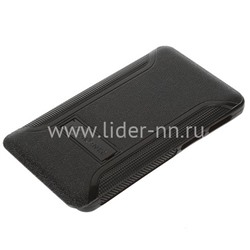 Задняя панель универсальная ПЛАСТИК с подставкой 5.3''-5.6'' черная