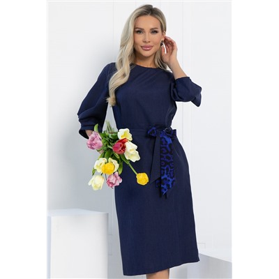 Платье Флавия (чернильное) П12887-36М