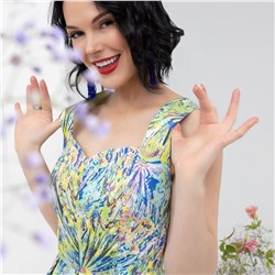 Сарафан, Любуюсь в отражение (акварель)