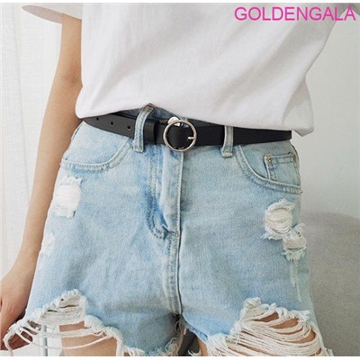 Ремень женский из мягкой экокожи 2,8х118 см Р14