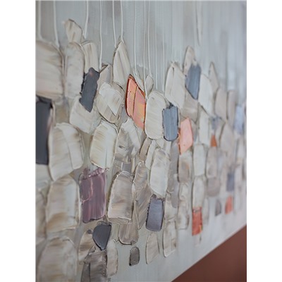 Панно декоративное Fleur, 80х140 см, бежевое