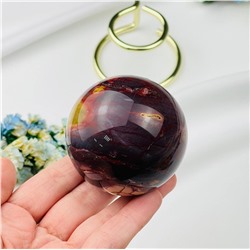 Радуга Самоцветов Шар из Яшмы Мукаит