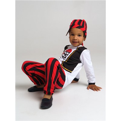 Карнавальный костюм Пирата для мальчика: лонгслив, брюки, шапка