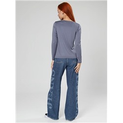 Женский лонгслив Энкар / серый