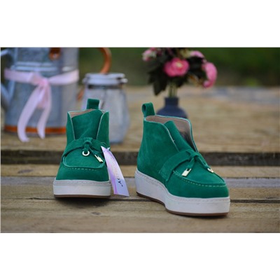 Топики из натуральной замши Camidy