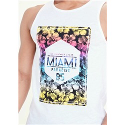 Miami Print Vest