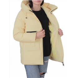 M-M07 YELLOW Куртка зимняя женская (150 гр. холлофайбер)