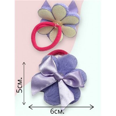 Резинки детские для волос 5 пар 10 шт РД 4