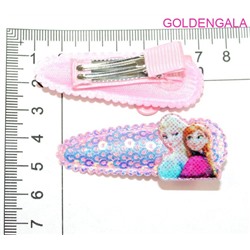 Зажим "Уточка с пайетками" 2 шт УТ5 181982