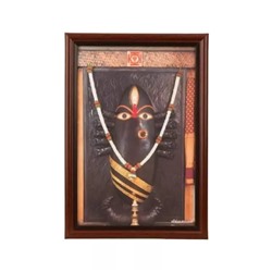 Линга Бхайрави в рамке черная (6 x 8 дюймов), Linga Bhairavi Black with Frame, произв. Isha Life