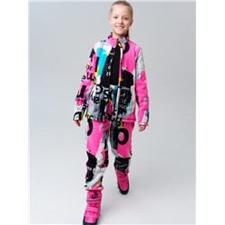 Комплект для девочки: куртка и брюки флисовые