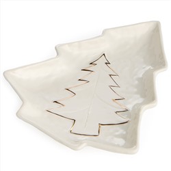 БЛЮДО СЕРВИРОВОЧНОЕ "НОВОГОДНЕЕ" 18,3*20,9*2,7 СМ