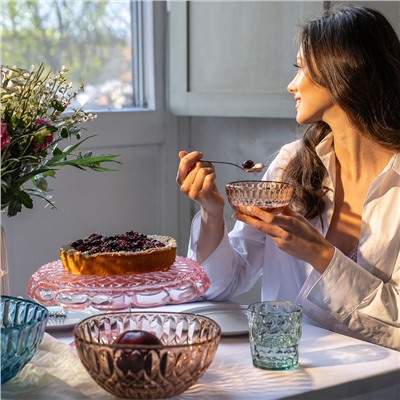 Блюдо для торта с крышкой Vanity, Ø30 см, прозрачное