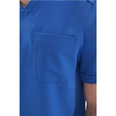 Топ медицинский мужской 6-77-15-1 / Curly 13 Cobalt blue