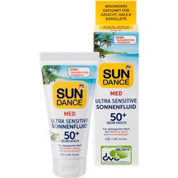 SUNDANCE MED Ultra Sensitive Sonnenfluid Солнцезащитный флюид LSF50+, 50 мл