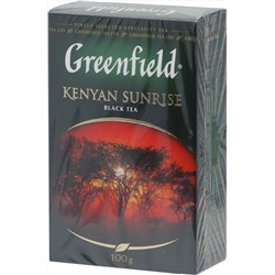Greenfield. Kenyan Sunrise 100 гр. карт.пачка