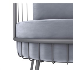 Диван SHT-SF8
                        стальной серый / графит муар