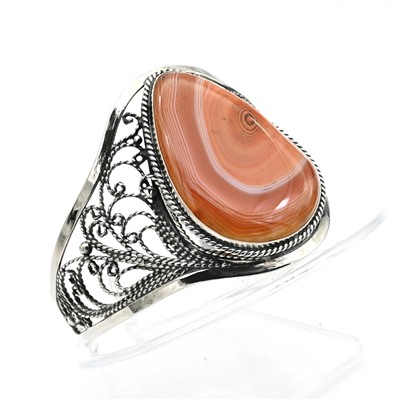 Браслет из сердолика, 18 см