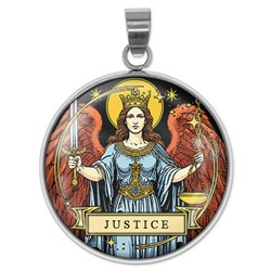 ALEN-054 Кулон-амулет Tarot - Justice