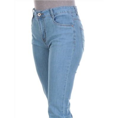 D971 BLUE Джинсы женские DENIM (75% хлопок, 22% полиэстер 3% спандекс)