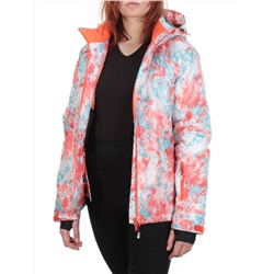 W1605-2 PINK PRINT Куртка горнолыжная женская ERUITOR (100 гр. холлофайбера)