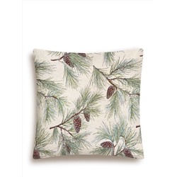 Питер Пэн Шишки Наволочка 45х45 см односторонняя Серебро 2413591