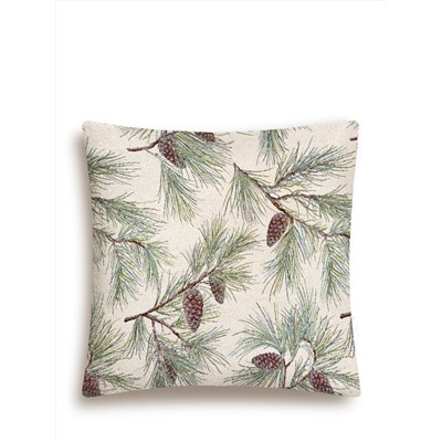 Питер Пэн Шишки Наволочка 45х45 см односторонняя Серебро 2413591