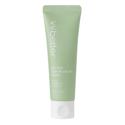 VVbetter Крем для лица балансирующий с цинком PCA, PHA, Moisture TM B / Jeju Yuja Balancing Cream, 50 мл