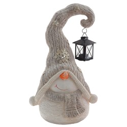Фигурка декоративная "Снеговик", L31 W23 H45 см, 2в.
