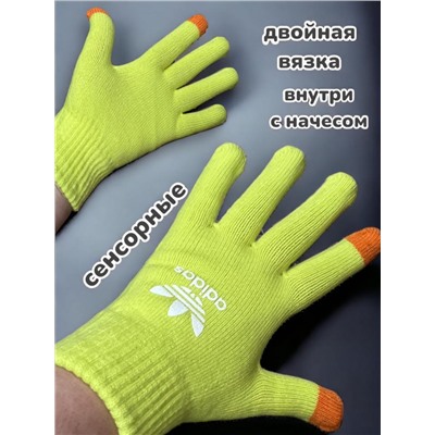 Перчатки утепленные женские Adidas сенсорные Арт 2023/30 тип 6