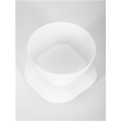 Миска для животных КУБ 0,2л,Soft-touch, белый