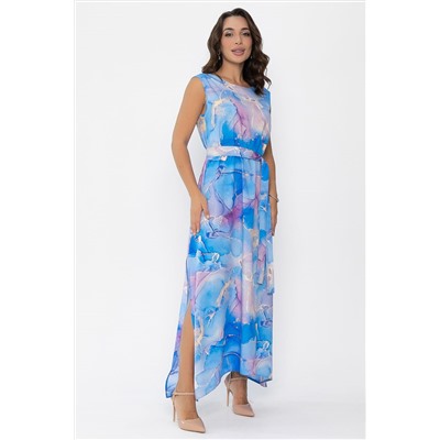 Платье Иниша (синее) П14070-4М