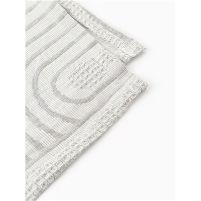 Плед «Этель» Cotton 150×240 см, серый, хлопок100%