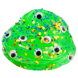 Слайм Emoji-slime, зелёный, 110 г, Влад А4