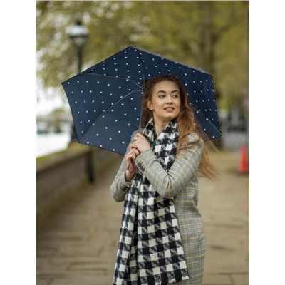 L553-4423 PolkaDot(Largerdots) (Горошек) Зонт женский механика Fulton