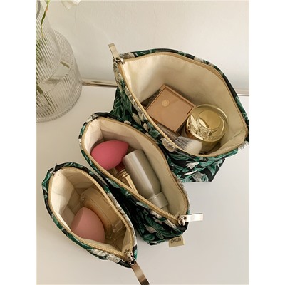 Small clutch bag, cosmetic bag with zipper, for import, high-end