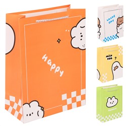 Пакет подарочный 25*33*12 Счастливый день ассорти 4 вида КОКОС 231837/12/Китай