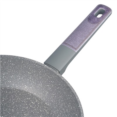 СКОВОРОДА С АНТИПРИГАРНЫМ ПОКРЫТИЕМ PFLUON MARBLE, 26*5 СМ