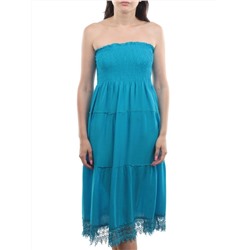 168 LT. BLUE Сарафан женский (100% хлопок)