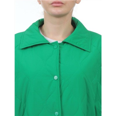 H24-213 GREEN Куртка демисезонная женская (100 гр. синтепон)