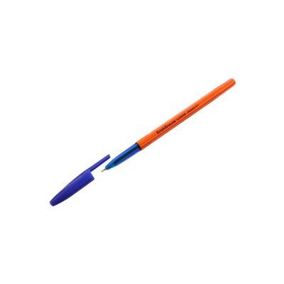 Ручка шариковая ErichKrause Slender Stick Orange, Super Glide, 0.7 мм, синяя