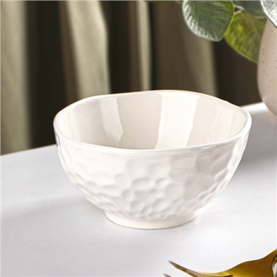 Миска «Воздушность», 300 мл, d=11.5 см, керамика, белая