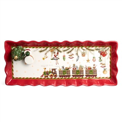 БЛЮДО СЕРВИРОВОЧНОЕ 36,5Х14,8Х8,5 СМ