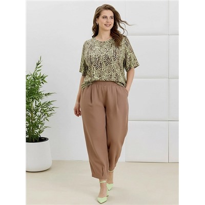 Женские брюки Габриэлла Б-072 / коричневый