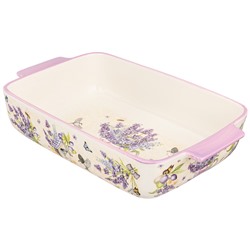 БЛЮДО ДЛЯ ЗАПЕКАНИЯ LEFARD "ЛАВАНДА" ПРЯМОУГ.2,8 Л 33,5*19,5*7,5 СМ