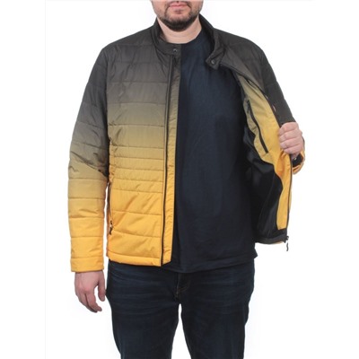 8341L GREEN/YELLOW Куртка мужская демисезонная (100 гр. синтепон)