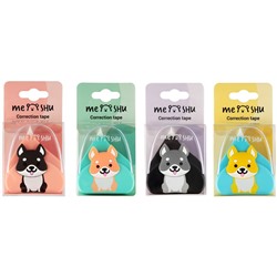 Корректирующая лента MESHU "Cute dog", 5мм*6м, ПВХ-бокс, европодвес