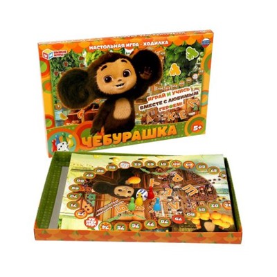 Настольная игра-ходилка "Чебурашка" 361329
