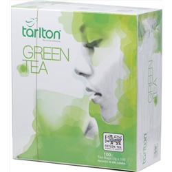 TARLTON. Green Tea карт.пачка, 100 пак. (Уцененная)